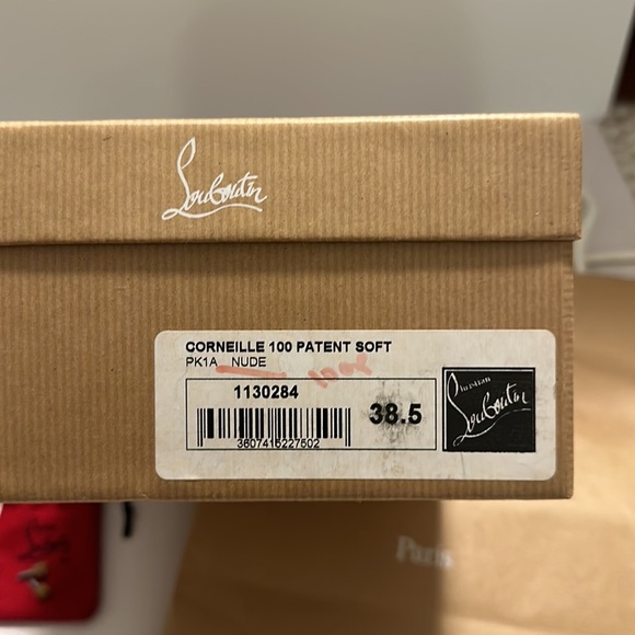 Christian Louboutin Corneille 100 Patent Heels - 38.5 | AUTHENTIC - Picture 9 of 9